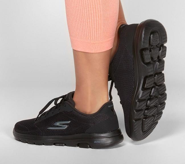Zapatillas Para Caminar Skechers Mujer - GOwalk 5 Negro MIWYS2783